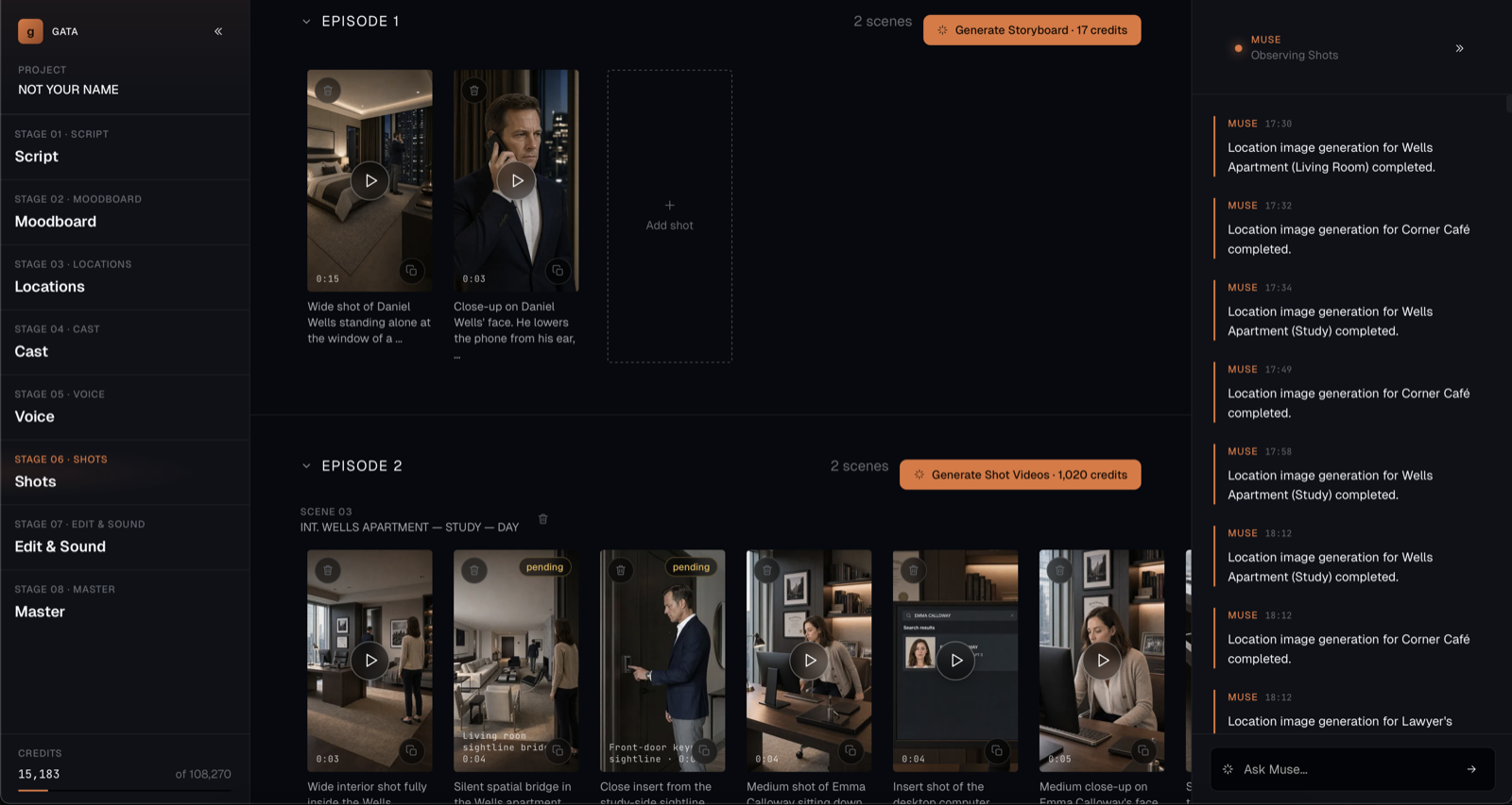 GATA AI product interface